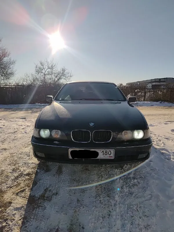 Bmw e 39 1999 2.5 двухваносный в 2016 пригнана и растаможена один владелец птс пробег 440 т по ходов... - фотография
