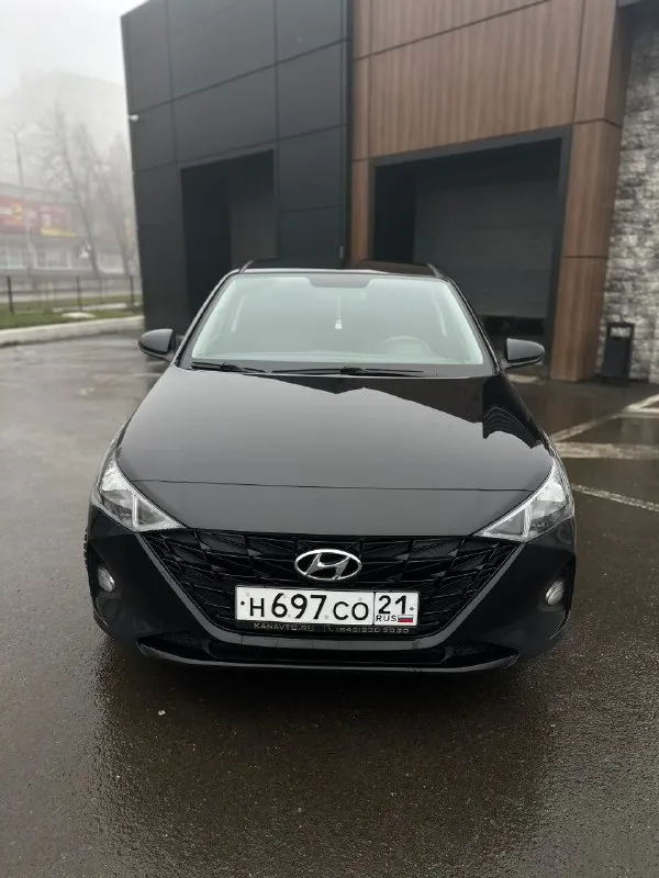 🔥 hyundai solaris ii рестайлинг 2021 | 1.6 at | чёрный 🔥 💥 один из лучших вариантов на рынке по цене... - фотография