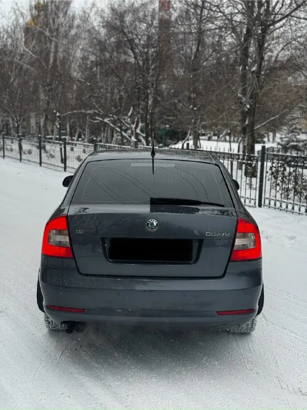 Продам skoda octavia a5 2013г. в двигатель 1.8 коробка автомат автомобиль в отличном состоянии как внешне так и технически, мотор в идеале, масло от замены до замены, никаких ошибок нет, тяга отличная, коробка отлично, по ходовой делать ничего не нужно, по салону все отлично чистый опрятный, не затертый, кузов как на фото) два комплекта резины комплектация максимальная •кожа • ксеноновые фары с адаптивом, омывателем фар • задние парктроники • подогревы всех сидений • 2-х зонный климат контроль • отличная музыкальная система с блютузом и тд • круиз контроль и тд по электрике работает абсолютно все, кондик холодит осмотр макеевка цена 990.000 торг реальному покупателю! осмотр макеевка номер для связи +79493148801/тг 📞 звоните: +7(949)3148801 - фотография - 4