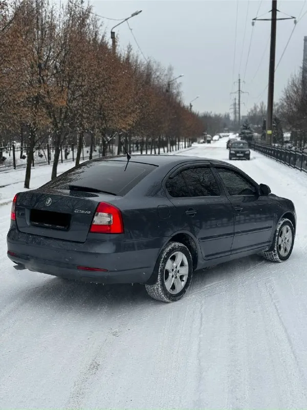 Продам skoda octavia a5 2013г. в двигатель 1.8 коробка автомат автомобиль в отличном состоянии как внешне так и технически, мотор в идеале, масло от замены до замены, никаких ошибок нет, тяга отличная, коробка отлично, по ходовой делать ничего не нужно, по салону все отлично чистый опрятный, не затертый, кузов как на фото) два комплекта резины комплектация максимальная •кожа • ксеноновые фары с адаптивом, омывателем фар • задние парктроники • подогревы всех сидений • 2-х зонный климат контроль • отличная музыкальная система с блютузом и тд • круиз контроль и тд по электрике работает абсолютно все, кондик холодит осмотр макеевка цена 990.000 торг реальному покупателю! осмотр макеевка номер для связи +79493148801/тг 📞 звоните: +7(949)3148801 - фотография - 5