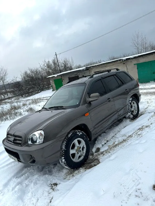 Продам hyundai santa fe 2.7i♦️600.000₽♦️ привод полный на автомате! состояние огонь, без гнили и ржа... - фотография