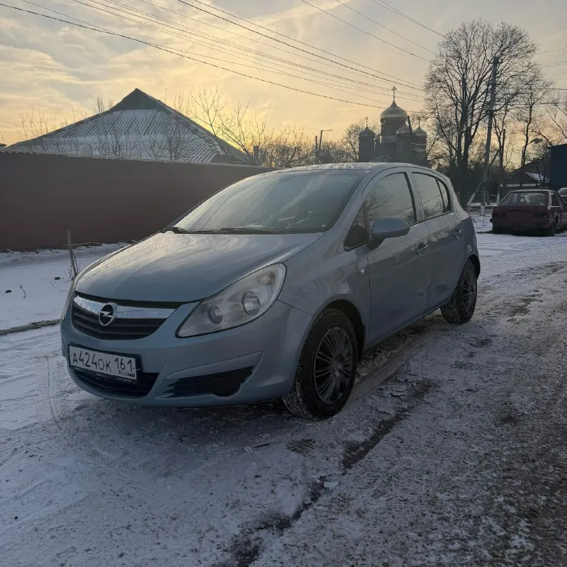 Opel корса 2009 год выпуска один владелец по птс машина вся в заводском окрасе дно в отличном состоя... - фотография