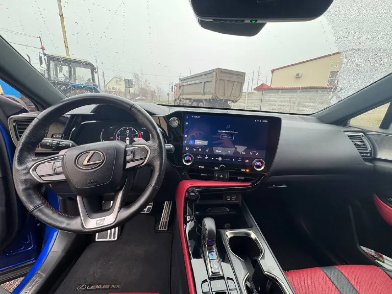Lexus nx 350 f-sport -машина 2022г -объём двигателя: 2.4 -пробег : 60.000км -тип двигателя: бензин -коробка передач: автомат -привод: полный -панорамная крыша - камеры 360’ - подогрев руля -подогрев боковых зеркал - подогрев/вентиляция сидений - память сидений - большой монитор с apple carplay и android auto - цифровая панель приборов - датчик дождя - датчик света - активный круиз-контрол - датчики мёртвых зон - контроль пешеходов при движении задним ходом 💲цена: 5.200.000руб. ☎телефон: +7(949)326-93-73 - фотография - 9