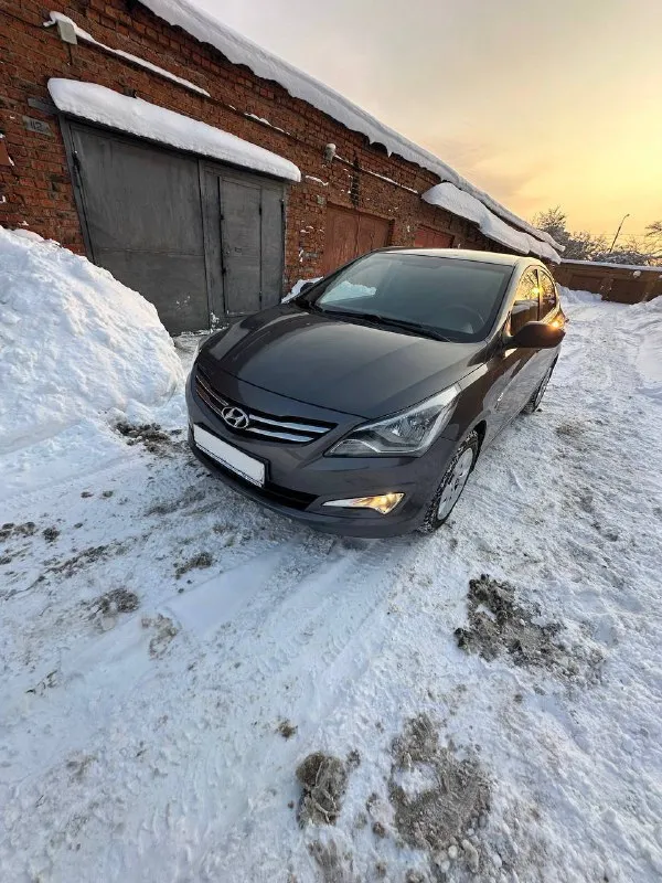 Продам hyundai solaris 2014 1.6 ат 1 единственный собственник! 43000 подтвержденный оригинальный про... - фотография