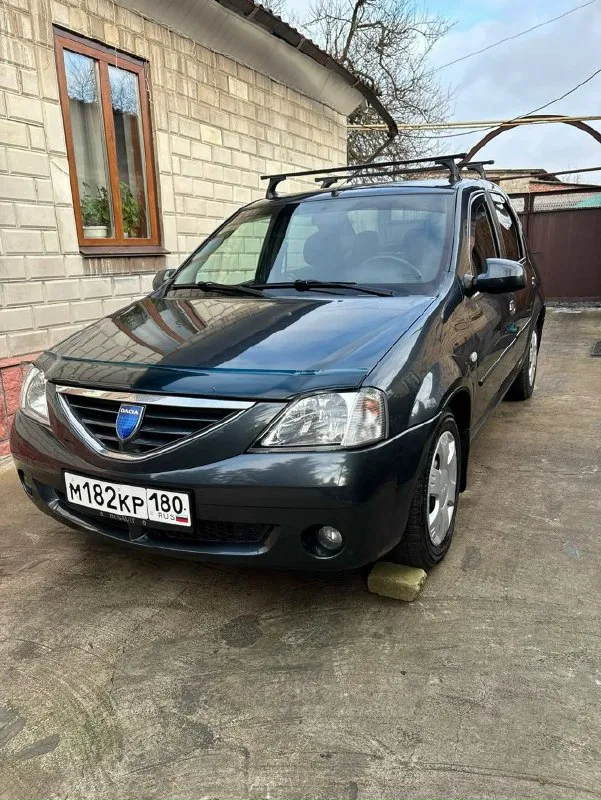 Продам dacia logan 1.6 в отличном состоянии с оригинальным пробегом 120000км! за всю жизнь у авто не... - фотография