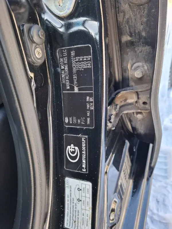 Продам kia rio чёрный хэтчбек 2012 года. (собственник) пробег 225 тыс. родной, пробивали автотеку пр... - фотография