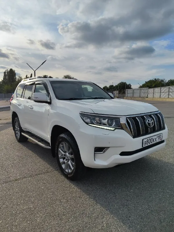 Прадо 150 рестайлинг.2017. 2.8d 155т. пробег полностью обслужен. 2 компл. зимние и летние шины 45000... - фотография