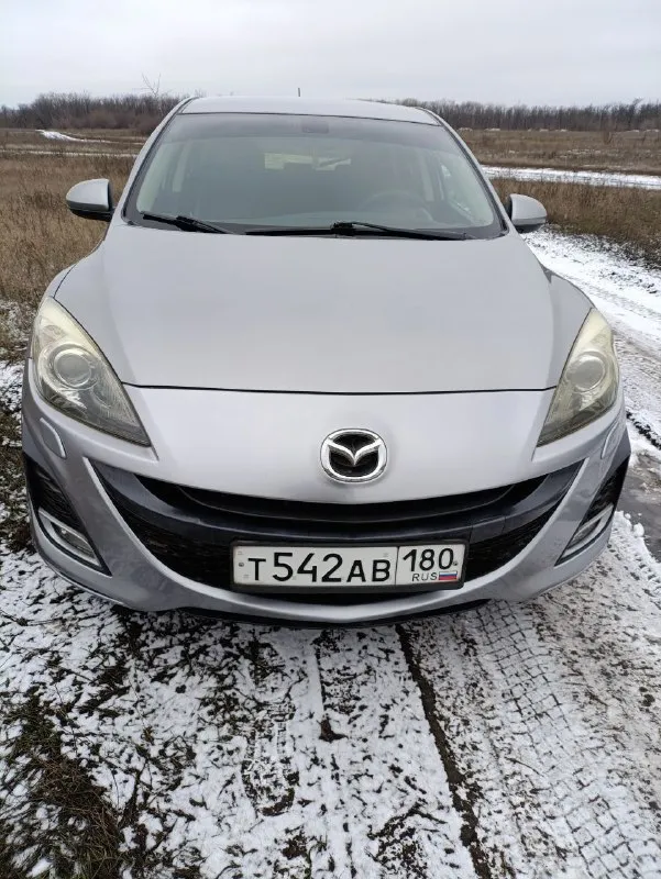 Продам mazda3 2009г. 2.2 турбо дизель пробег 212. 000км старт стоп, без ключевой доступ, круиз контр... - фотография