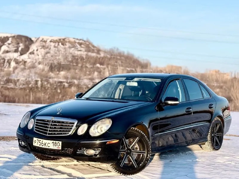 Продам mercedes w211 e350 4-matic, 2007 год выпуска (рестайлинг), машина пригнана из швейцарии в 202... - фотография