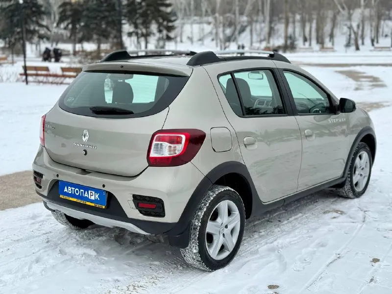 🇫🇷 renault sandero stepway 💰цена: 1 300 000р 🏢город: мариуполь 📅год выпуска: 2019 🧾пробег: 18 888км. ⚙️двигатель: 1.6 16v. ⛽топливо: бензин ⚙️кпп: автомат 📞 телефон: +7-989-263-55-56 +7-949-551-91-52 +7-949-727-41-51.. . ="emoji" style="background-image:url('//telegram. org/img/emoji/40/e29c85.png')">✅ оцинкованный кузов 🚙 двигатель k4m 1.6 16v очень резвый и надежный в паре с классическим гидротрансформаторным автоматом dp2. мягкая ходовая, высокий клиренс. ✅ самая максимальная комплектация: ❄️ климат-контроль, гур, abs, 2 airbag, подогрев сидений, птф, круиз-контроль и ограничитель скорости, регулировка по высоте сиденья и руля, кожаный мультируль, полный электопакет. ➕ новая зимняя резина. улица шевченко 2️⃣6️⃣9️⃣ 🏦 возможна продажа в кредит по двум документам. - фотография - 4