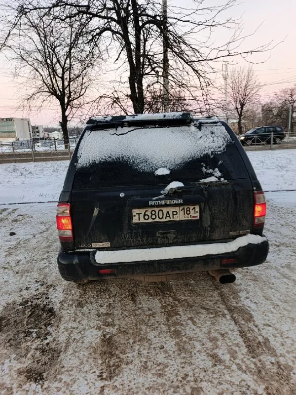 Продам nissan патфайндер 2000г. выпуска с документами все чисто 3.3 коробка автомат цена 385руб+ торг на полном уверенном ходу газ метан работает в птс вписан полный привод блокировки понижайка всё работает установлен новый стартер, обслужен генератор новые щётки и подшипники перебрана коробка новая трасса злой выхлоп шепчет без посторонних звуков в нестыдном состоянии подвеска мягенькая в поряде сидения электро все регилировки работают. кузов в идеальном состоянии для своих лет все вопросы по телефону +79591681432 г брянка 📞 звоните: +7(959)1681432 - фотография - 3