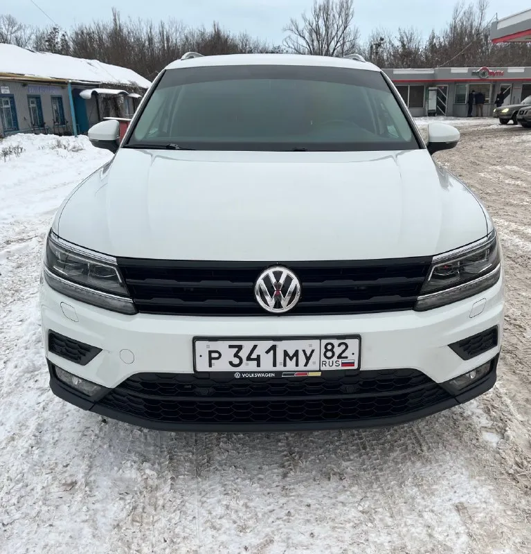Volkswagen tiguan 2.0 2018 г. в.бензин, полный привод, коробка (dq 500). пробег 115.000 км. (оригина... - фотография