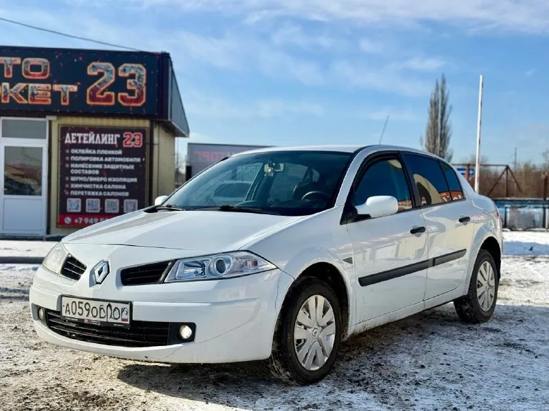 Продам renault megane 2007 год, мотор 1.6 бензин, мкпп. кондиционер, стеклоподъемники, линзованая оптика, полностью оцинкованный, шины зимние, магнитола. гнили и ржавчины нет, все работает, продажа с полным переоформлением. цена 480.000 рублей. звоните +79495196001. 📞 звоните: +7(949)5196001 - фотография - 3