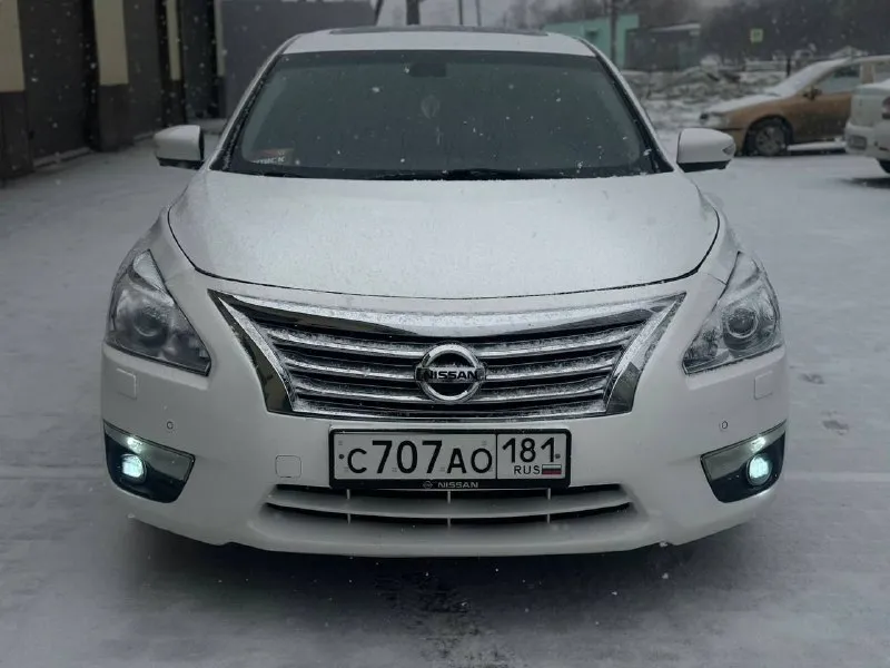 Nissan teana 2014 год надежный и комфортный бизнес-седан, полностью обслужен и не требует вложений.... - фотография
