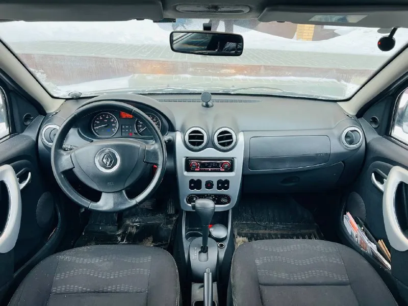 Renault stepway 2012 1.6, at, кондиционер, гур, подогрев сидений, центральный замок, кузов ровный, 2 окраса вторичка, резина зима шипы, юридически чистый автомобиль, +79493167195, связь глушат, если не дозвонитесь пишите в телеграмм, 630 рублей 📲 tg: art 📞 звоните: +7(949)3167195 - фотография - 3