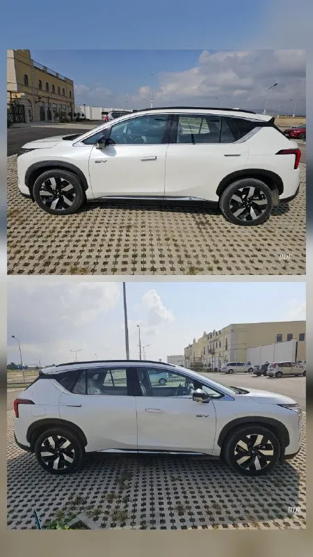 Продаю два электромобиля mitsubishi airtrek ev. пробег 5ткм и 1.5ткм запас хода одной зарядке 500км.... - фотография