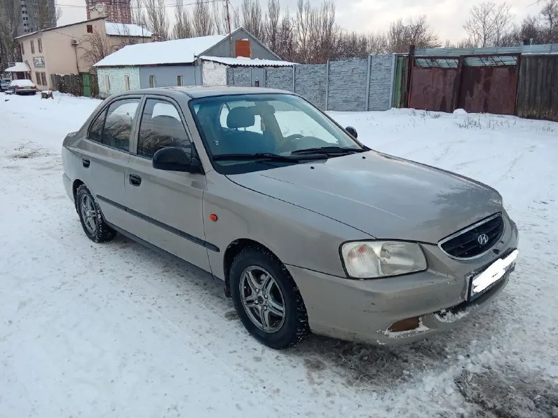 ❗️ hyundai accent ❗️от собственника. 2008 г. в. двс сухой, специально не мыл, работает ровно, не дым... - фотография