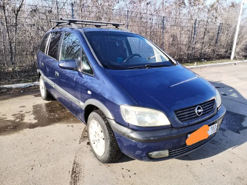 Продам opel зафира а opel zafira a я хозяин 180учет 2001 год 7 мест салон трансформер 1.8 бензин кор... - фотография
