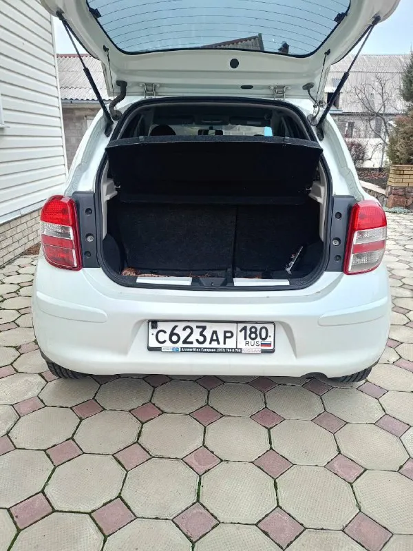 Nissan micra 2013 год 1владелец✅ 1,2 ✔️ пробег 50тысяч ‼️ автомат 👌 2 ключа 🔑🔑 комплектация: 🔹 электростеклоподъемники, кондей, элктрозеркала, камера заднего вида и др. вся в родном окрасе, без единного дтп ✔️ очень ухоженный автомобиль, в состоянии нового, гаражное хранение, ездила девушка✅ есть сервисная книжка и история обслуживания машины 🔥 таких вариантов не найти‼️ 2комплекта резины 🛞 цена 1,150 🍋 +79494010811 ☎️ 📲 tg: @proday180 📞 звоните: +7(949)4010811 - фотография - 5