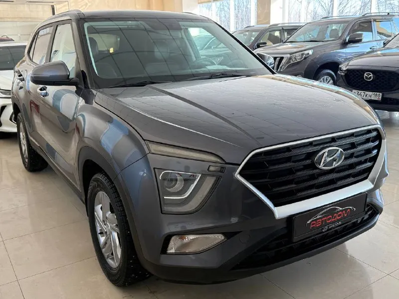 Hyundai creta 1 собственник, кузов весь в заводском окрасе, без дтп! предмаксимальная комплектация! год:2021 двигатель:1.6 бензин кпп: автомат пробег:96000км цена:2350000₽ 📞 🇷🇺 звоните: +79496107823 - фотография - 2