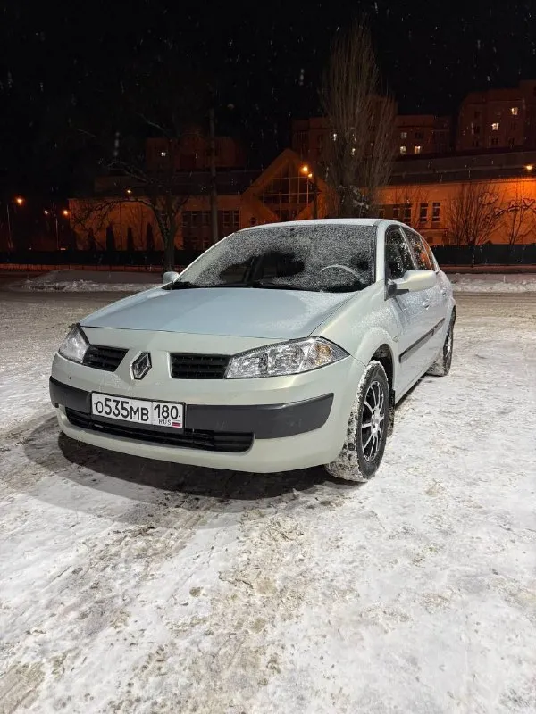 Г. донецк. осмотр в пролетарском районе. рено меган 2004 год, 1,6 (113л. с), коробка механика пробег... - фотография