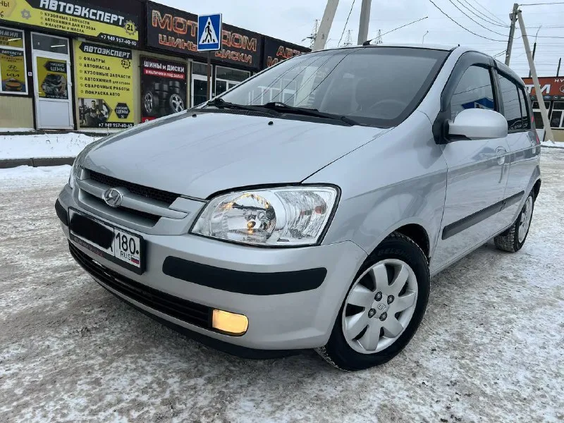 Hyundai getz 2005 год 1,4 бензин ✅автомат состояние отличное обслужен новая зимняя резина кондиционе... - фотография