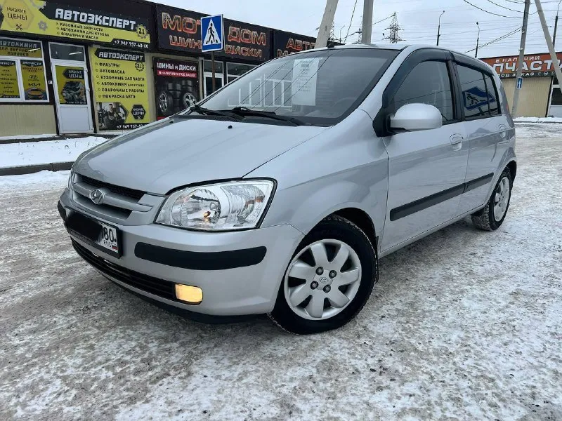 Hyundai getz 2005 год 1,4 бензин ✅автомат состояние отличное обслужен новая зимняя резина кондиционер подогрев сидений ✅цена 540 тыс руб тел +79493153370 - фотография - 3