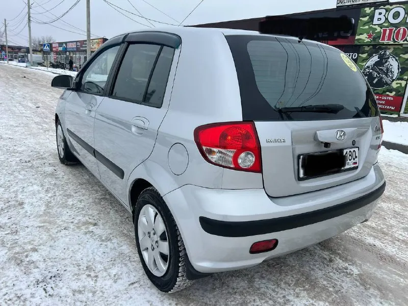 Hyundai getz 2005 год 1,4 бензин ✅автомат состояние отличное обслужен новая зимняя резина кондиционер подогрев сидений ✅цена 540 тыс руб тел +79493153370 - фотография - 5