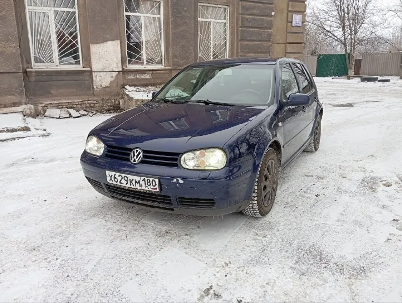 Продам гольф 4 1.6 2003год 266т родного пробега документы стс птс договор купли продажи все ровно ab... - фотография