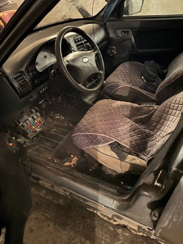 Продам ваз 21124,на запчасти, либо под восстановление, машина после дтп! мотор, коробка в норме, можно запустить и послушать, радиатор повреждён, тосола нет, машина не на ходу, я хозяин на 180 учёте. цена 50 тысяч рублей без торга. +79495090153 макеевка 📲 tg: @rika_vm 📞 звоните: +7(949)5090153 - фотография - 3