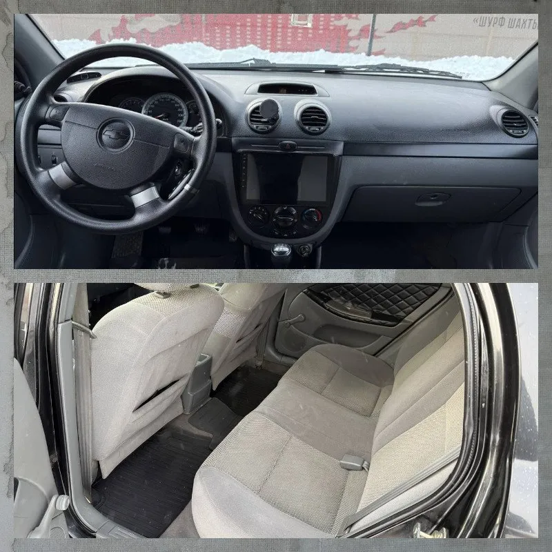 Chevrolet lacetti 1.4 мт цена: 485 000 город: донецк год выпуска: 2008 пробег: 250 000км двигатель: 1.4 топливо: бензин кпп: механика собственник: да телефон: +79493084655 (тг на этом же номере, могут быть проблемы со связью) на 200 000км была капиталка. техническое состояние отличное. днище и пороги на месте и обработаны. кондиционер заправлен. парктроники. шумоизоляция дверей. 2 din магнитола с bluetooth 2 комплекта резины. - фотография - 9