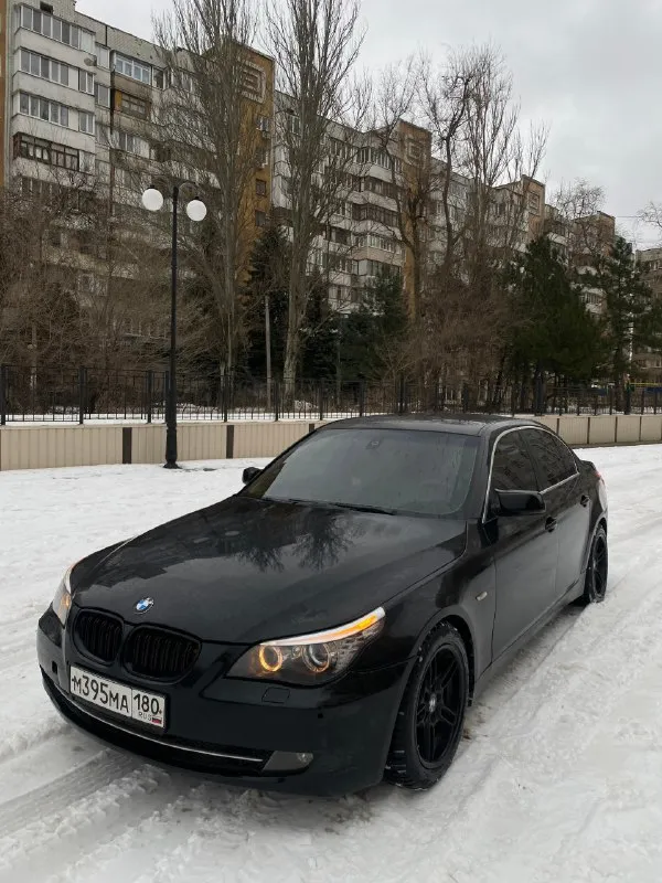 Продам bmw e60 525i рестайлинг 2008 года, в отличном состоянии! родной пробег авто 277.000 км, n52в2... - фотография