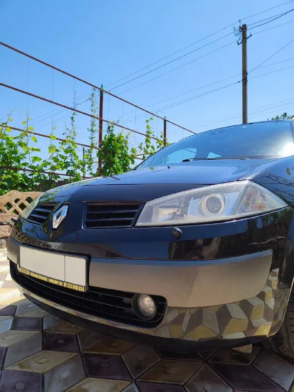 Продам renault меган 1.6 объем в родной краске, крашенных деталей нет, оцинкованный кузов. без дтп. двигатель, коробка и ходовая без нареканий. салон в хорошем состоянии. эур, аbs, кондиционер, кнопка старт стоп. я собственник. ограничений и запретов нет. машина находится в тельманово цена: 550 тыс по всем вопросам: +79493037896 📲 tg: александр 📞 звоните: +7(949)3037896 - фотография - 7