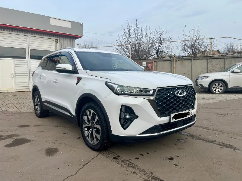 Chery tiggo 7 pro max год-2024 цвет- перламутровый (белый) пробег-20 тыс. км объем-1,5 ✅состояние ав... - фотография
