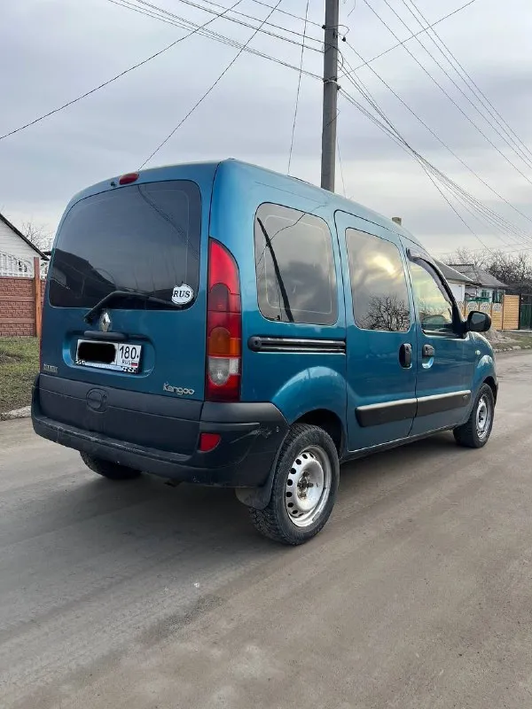 В продаже renault kangoo 2007г 1.4 бензин пробег 275т 3 владельца по птс. продажа от собственника, машина семейная, длительное время в одних руках. состояние авто хорошее, на полном ходу осмотр мариуполь-донецк( возможно и др города по договоренности ) цена 511 торг! телефон для связи +79496370012 - фотография - 4