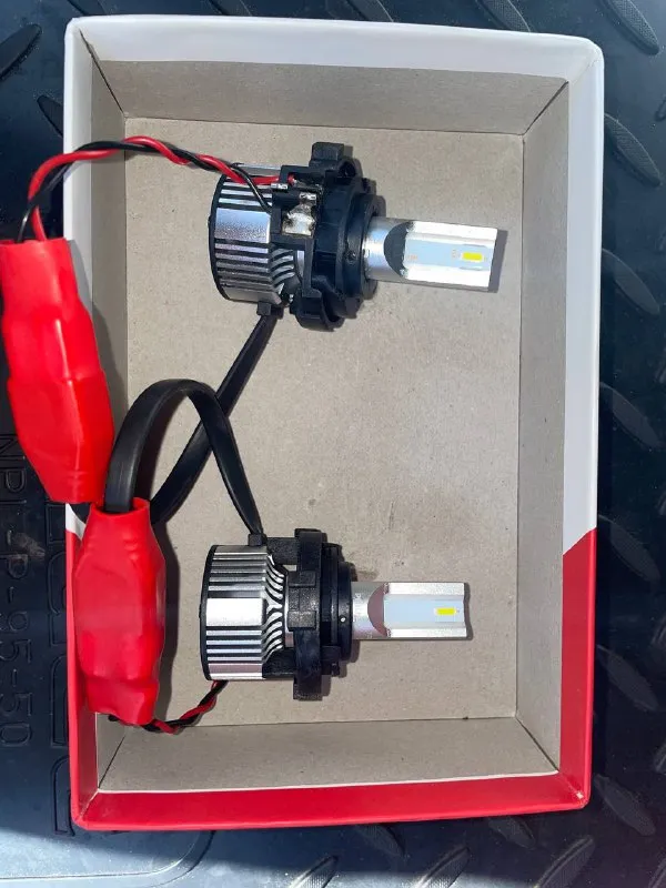 Продам автолампы led: philips h7 ultinon pro9000 + переходники типа d 3000р, philips h7 ultinon essential + переходники типа d 1500р, китай h15 3 комплекта по 1000р у всех ламп наработка не более 10 часов! мне не подошли поэтому продаю. г. донецк только самовывоз! цена всего вместе: 6000 руб. +79494142352 📲 tg: сергей 📞 звоните: +7(949)4142352 - фотография - 9