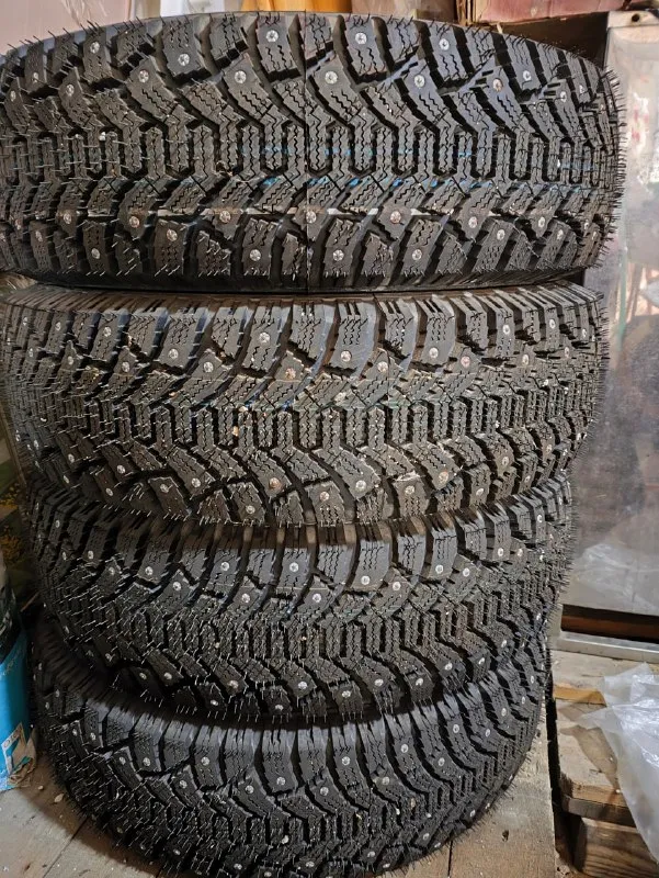 Продам 4 колеса в сборе 175/70/13, разболтовка 110, центральное посадочное 80. резина кордиант, все шипы на месте, проехала один раз вокруг дома. колеса с камерами, накачаны, отбалансированы, не спускают. без дефектов. подходят на москвич 412, иж, луаз. остались после продажи авто. цена 11т. р. колеса в мариуполе. +79497172123 📲 tg: 14030 мартинес 📞 звоните: +7(949)7172123 - фотография - 6