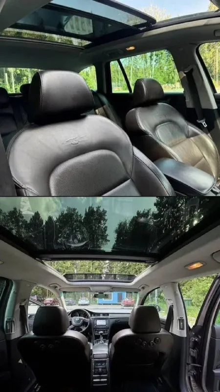 Skoda superb 2012 комплектация laurin&klement универсал двигатель 2.0 tfsi (200л. с) коробка dq 250 мокрая (самая надежная) 6ступ акпп привод передний пробег 245к комплектация: 4 эл. стеклоподъемника парктроники передние задние камера заднего вида круизконтроль климат контроль датчик дождя датчик света электропакет сидений с поддержками (три режима памяти сидений) обдув/подогрев сидений панорама/люк зонтики в задних картах экран мультимедиа навигация очень хорошая музыка резина зима новая резина лето диски 18-й оригинальные не битые и ни катанные по машине было сделано очень много, а именно: поменяна цепь в сборе(питсбург) новый квкг турбина новая масло помойка новая насос тнвд новый теплообменник новый форсунки новые (питсбург) масло в коробке новое машина полностью обслужена цена: 1.360.000 руб. торг. осмотр в городе алчевск +7(959) 502-25-40 марк 📞 звоните: +7(959)5022540 - фотография - 8