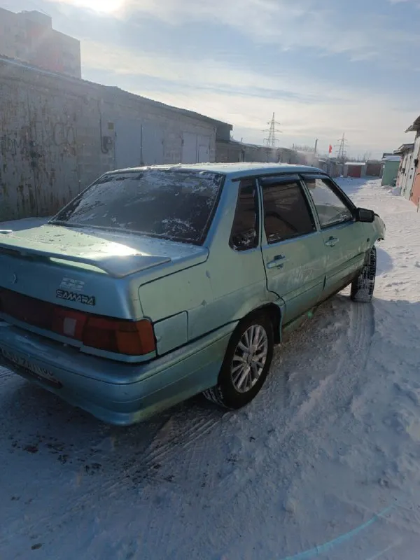 Ваз 2115 2003г.1.5 работает ровно не дымит. коробка не выбивает по кузову не гнилая дно, пороги, стаканы, лонжероны целые. бампер, подкрылки есть. от собственника +79498394245 цена 105т. руб 📞 звоните: +7(949)8394245 - фотография - 2