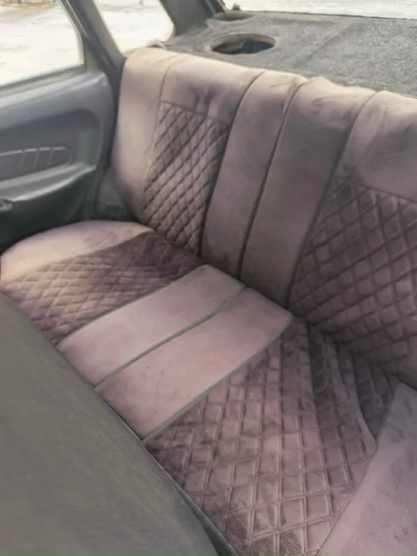 Продам ваз 21099. 1999г. карбюратор. 1.5. двигатель бодрый, не дымит, не троит. коробка 5ст. ходовка перебрана: новые привода полностью, стойки в круг, ромашки, шаровые. по кузову варили пару лет назад: пороги, дно, крепление под балку, телевизор. внешка на фото, на езду не влияет. салон чистый и опрятный. на сиденьях велюровые чехлы. передние электростеклоподъемники, еврокарты с ваз 2115.багажник с кнопки открывается. по электрике все работает: печка отлично геет, ближний- дальний свет, повороты, дворники. все моргает - светится. стоит хорошая резина белка. авто местное не пригон. стс, птс, дкп на руках. цена 105000р. торг только на бензин. осмотр горловка. +79493236024 тг +79490483870 миранда 📞 звоните: +7(949)3236024 - фотография - 6