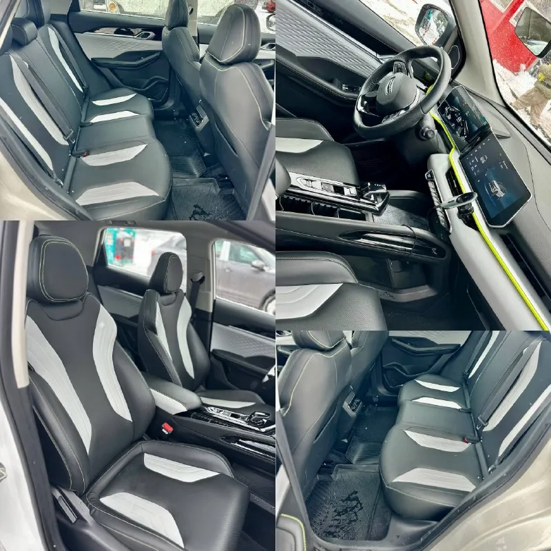 Geely coolray 2 рест 🥰 декабрь 2023г. , 38т, км. , 👍 мотор 1.5(174л. с) 🚀🚀🚀 вся в заводском окрасе 💯 панорамная крыша 🌌 камеры 360° 📸 слепые зоны 🧐 бесключевой доступ 👈 климат-контроль❄️ состояние нового авто - фотография - 6