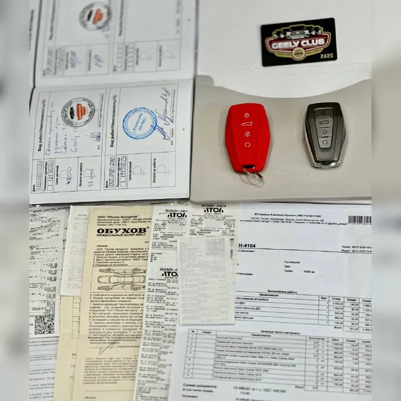 Geely coolray 2 рест 🥰 декабрь 2023г. , 38т, км. , 👍 мотор 1.5(174л. с) 🚀🚀🚀 вся в заводском окрасе 💯 панорамная крыша 🌌 камеры 360° 📸 слепые зоны 🧐 бесключевой доступ 👈 климат-контроль❄️ состояние нового авто - фотография - 8