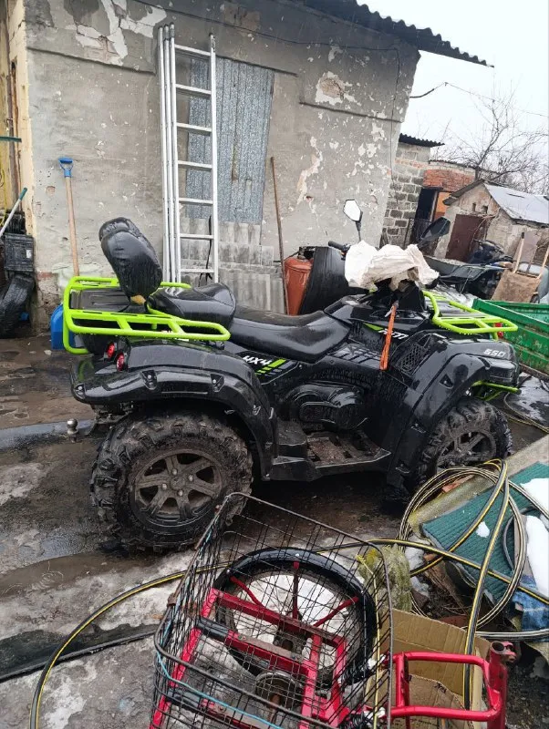 Срочно продам 650 кубиков, лебёдка и всё дела. кто в днр, пишите в личку цена 350к куплен 1.12.2025 за 1 миллион, ещё на обкатке писать в личку все расскажу @yesyesyes07 - фотография - 3