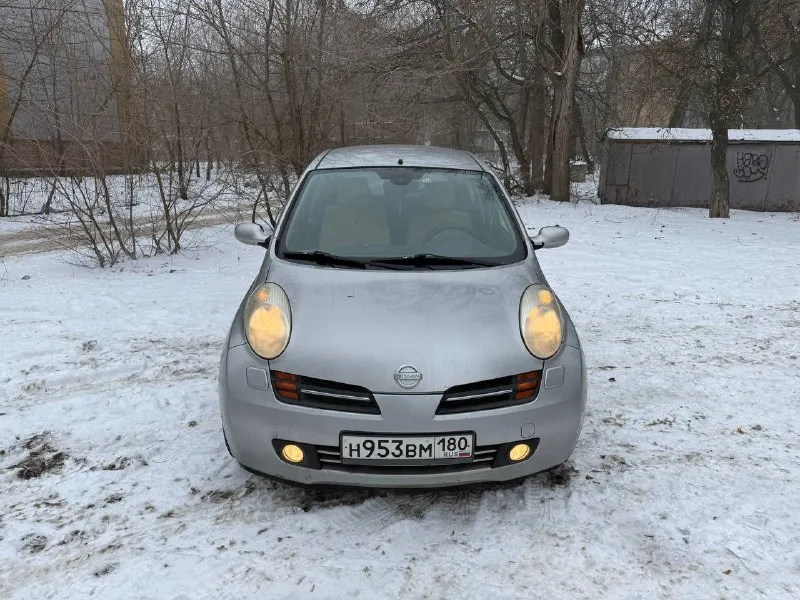 Продам ниссан микра 2005 г цена- вижу 500к пробег - 116400 двигатель -1,4 (88 л. с) заправил полный... - фотография
