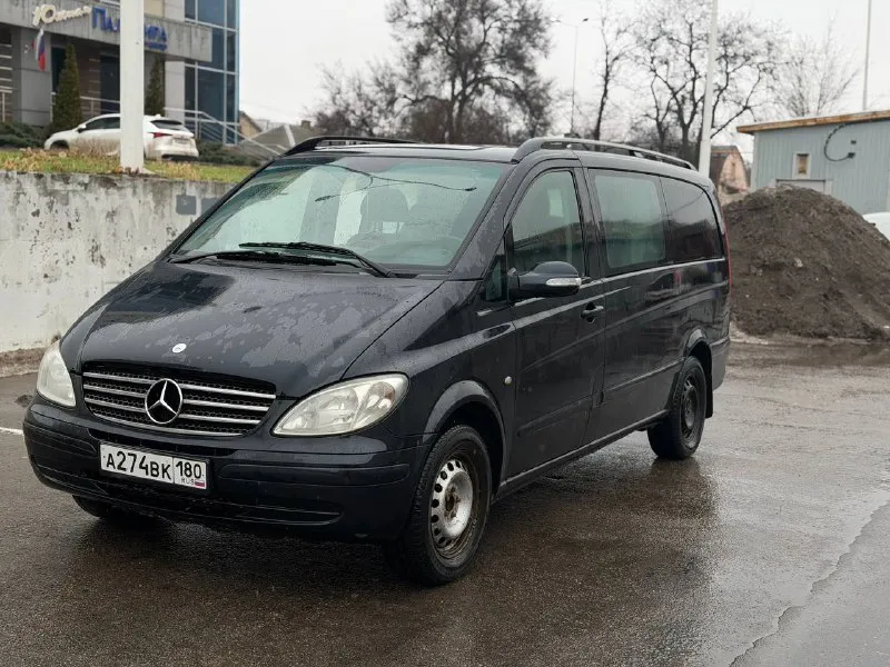 Продам mercedes benz vito двигатель: 2.1 cdi мкпп 6ст. груз-пасс 4+1 2005 год пробег 330 тыс км маши... - фотография
