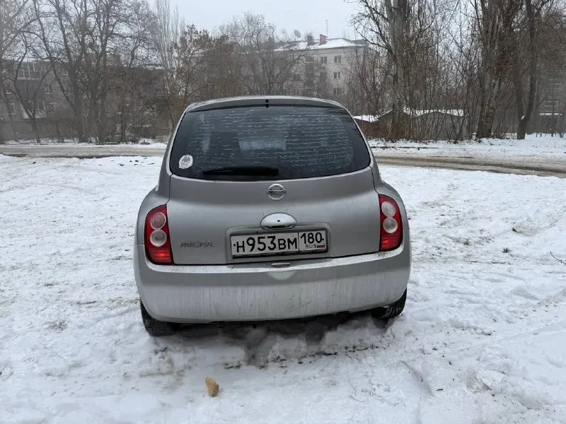 Продам nissan микра 2005 г цена- вижу 500к пробег - 116400 двигатель -1,4 (88 л. с) заправил полный... - фотография