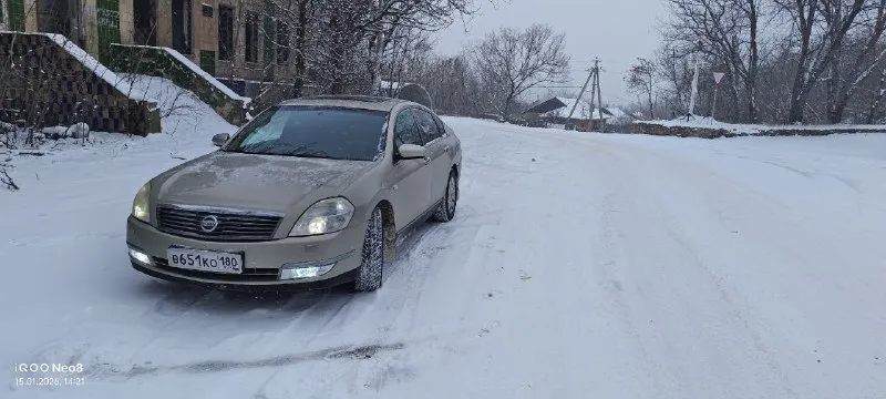 Nissan teana 2006 г. в. состояние хорошее. объем двигателя 2.3 л на 173 л. с., автомат 4 ступенчатый... - фотография