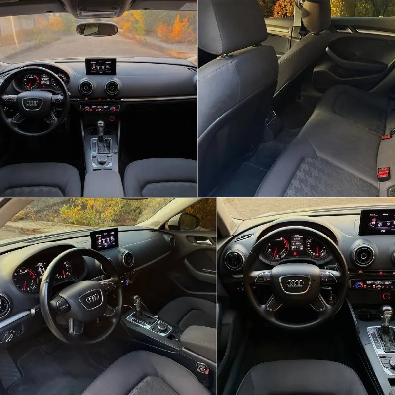 Продам audi a3 sportback, компактный городской 5-ти дверный хетчбэк, в отличном состоянии❕ автомобиль 2014 года выпуска, с пробегом 142.700 километров, 2 хозяина, без дтп. ▫двигатель cmba, самый надежный бензиновый 1.4 tfsi, мощностью 122 л. с. полностью обслужен, ремень грм заменен на 138.000 пробега, масло и фильтра заменены 1000 км назад, не дымит, работает ровно, . только качественное масло 5w-30 efficiency a-linе sn, замена каждые 5000 км, масло не расходует. ◽автоматическая коробка передач 7-ми ступенчатая s-tronic, также полностью обслужена на 142.000 км, заменен комплект сцепления luk, маховик так же luk. 🏳️авто в хорошей комплектации: start-stop, электроручник, заводская мультимедия с выдвижным экраном, 2-х зонный климат-контроль, полный электропакет, центральный подлокотник, омыватели и регулировки фар, кожаная отделка руля, подогрев и электрорегулировка зеркал, bi-ксеноновые линзы, бортовой компьютер, мультируль. esp, abs, 6 подушек безопасности и т. д. 💲1.370.00 📞 звоните: +7(949)9847472 - фотография - 2