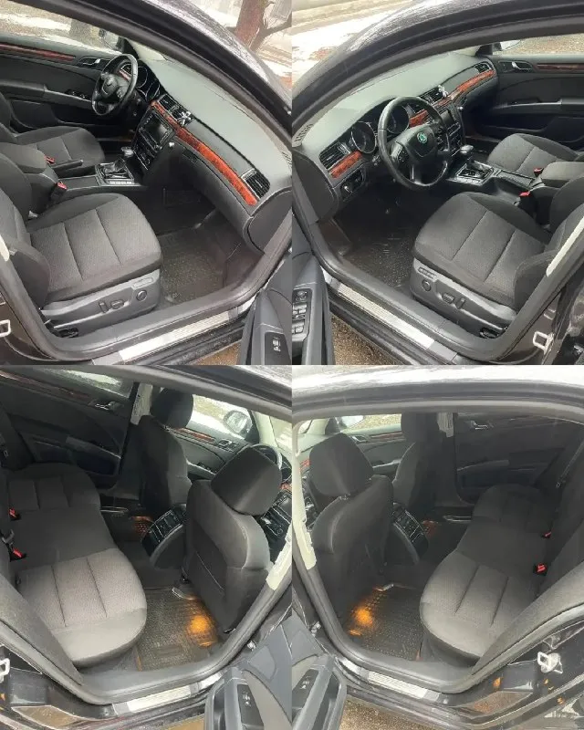 Skoda superb-24.10.2012года рождения! пробег -1900000 км (родной) владельцев-2 двигатель -1.8 turbo-(152 лошадки)-работает отлично! коробка автомат -asin-работает идеально -(не путать с дсг) богатая комплектация-электро сидения водительское и пассажирское, задние сидения с подогревом, электро регулировка зеркал с подогревом и складыванием климат контроль -3х зонный фары с линзами -адаптивный свет пройдено то -масло двс, фильтра -масляный, воздушный, приводной ремень ! стоит металическая защита двигателя! новая зимняя резина на шипах ! очень большой и комфортный авто цена 1220000₽ осмотр -макеевка -донецк! торг -присутствует! тел :+79495936159-(в любое время суток ). 📞 звоните: +7(949)5936159 - фотография - 9