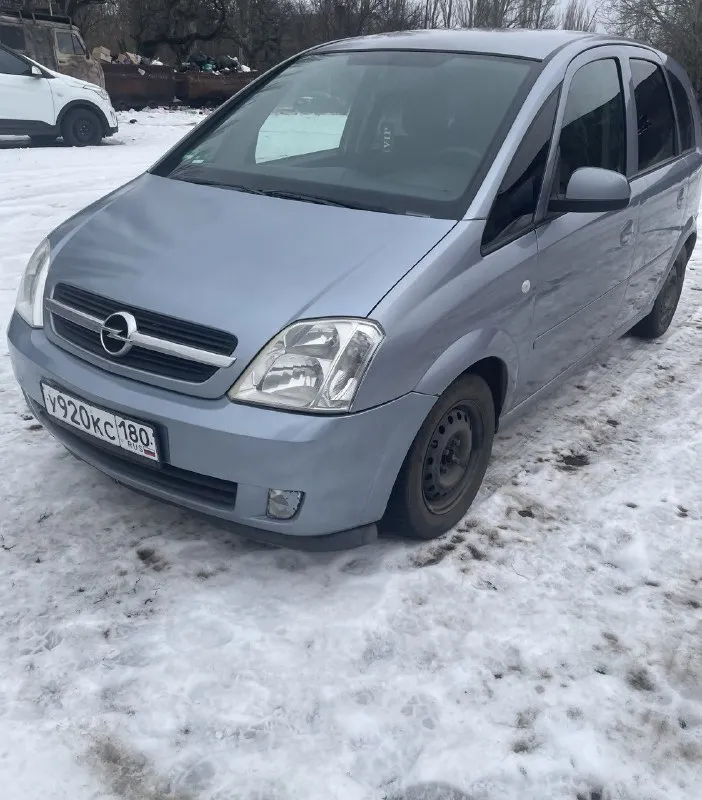 Продам opel мерива 2005 года. коробка механическая, 1,4. пригнана из германии в 2021г. один хозяин.... - фотография